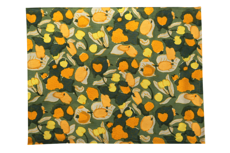 Paréo Fruit jaune vert