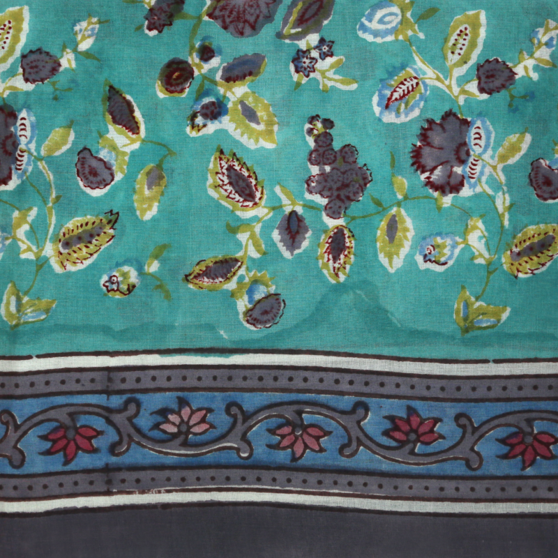 Paréo Joy turquoise bleu