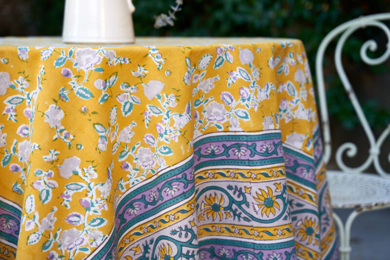 Nappe Joy Jaune Bleu – Image 4