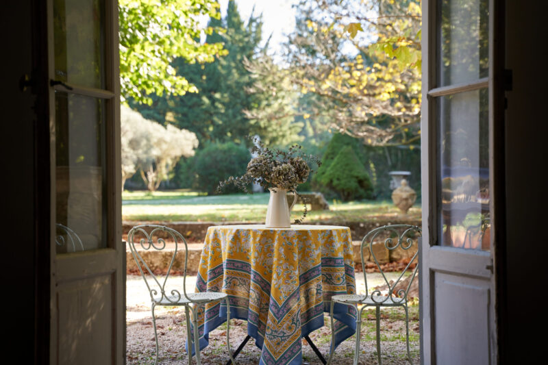 Nappe Joy Jaune Bleu