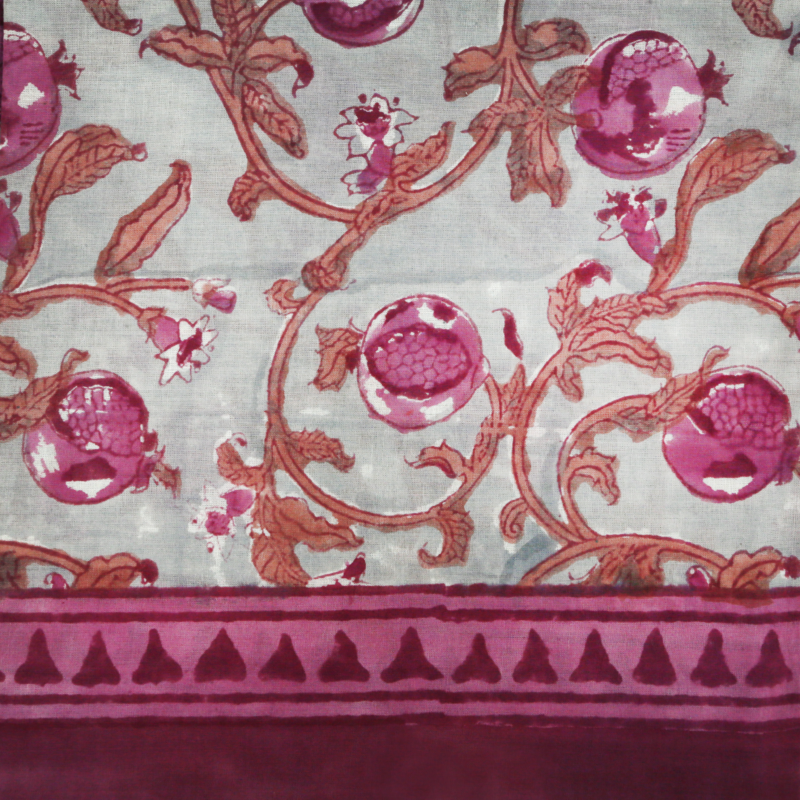 Paréo Grenadier gris violet