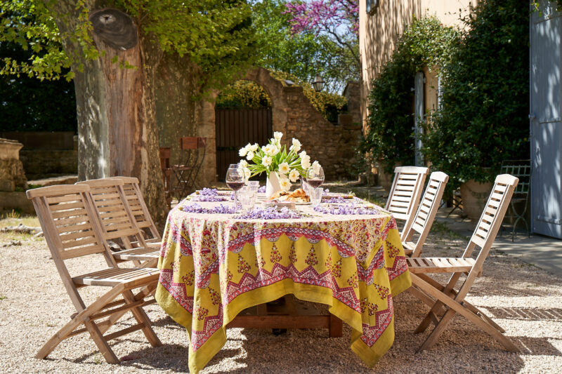 Nappe Holi vert rouge – Image 4