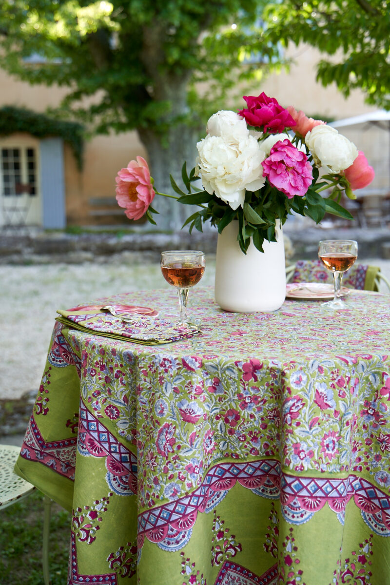 Nappe Holi vert rouge – Image 5