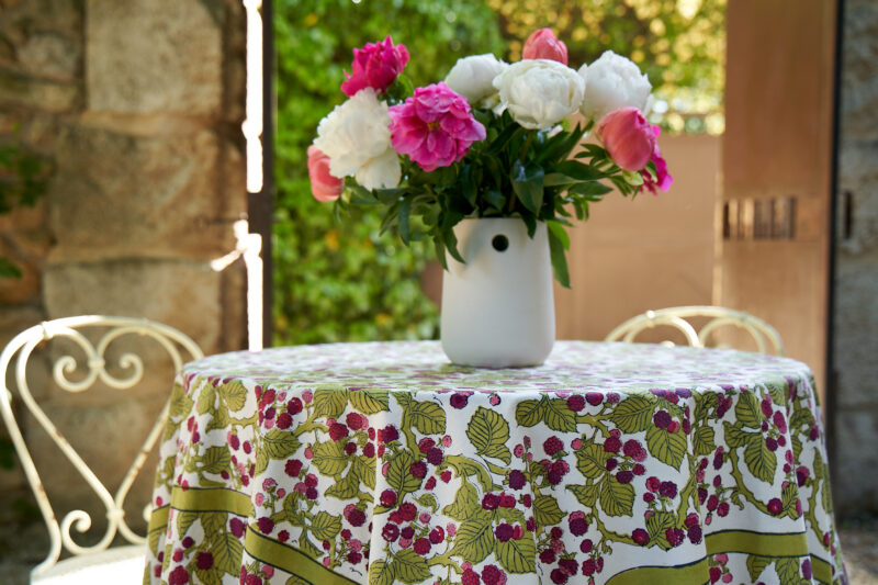 Nappe Mûre beige rouge – Image 4