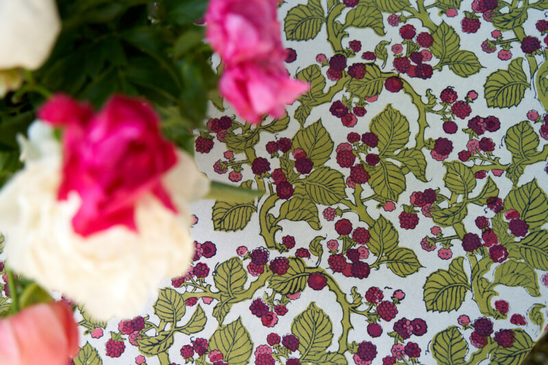 Nappe Mûre beige rouge – Image 5