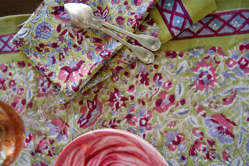Nappe Holi vert rouge – Image 6