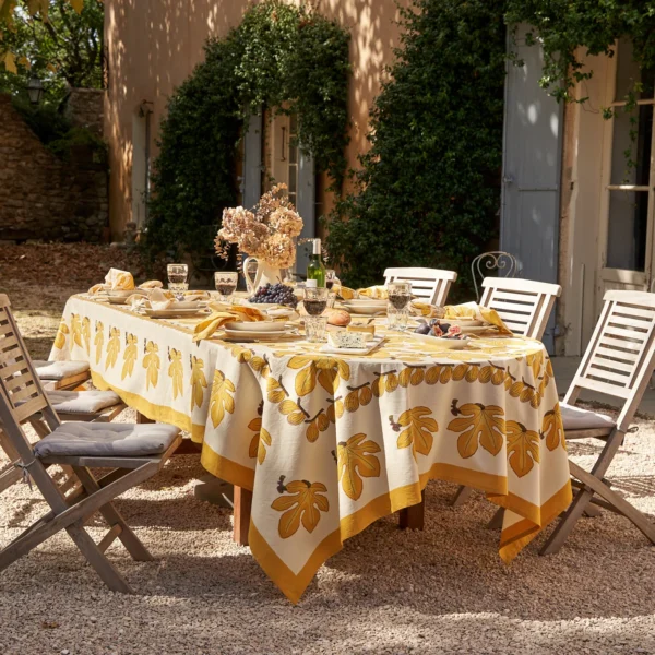 Citrine Fig Tablecloth