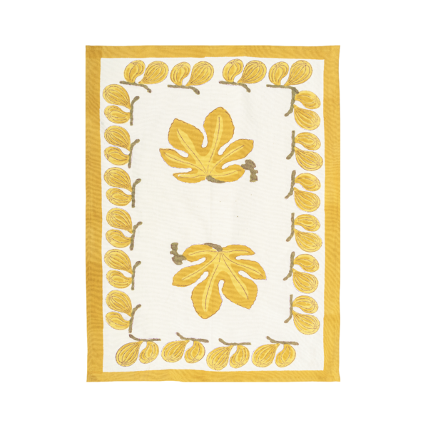 Citrine Fig Tea Towel