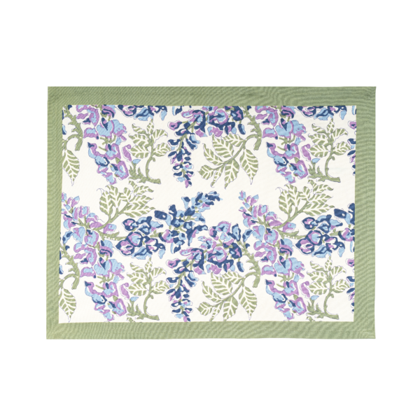 Blue Glycine placemat