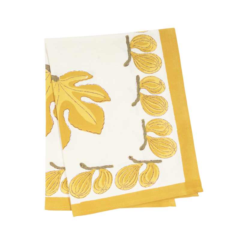 Citrine Fig Tea Towel - Image 2