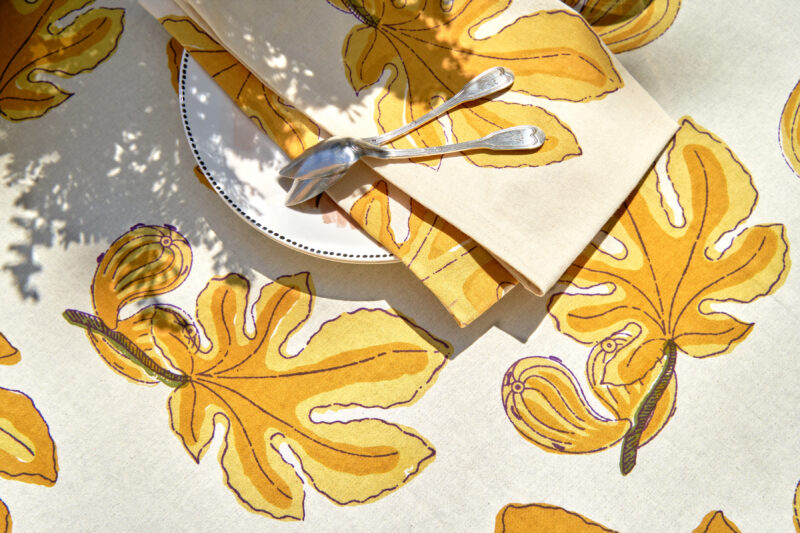 Citrine Figs Napkin - Image 2