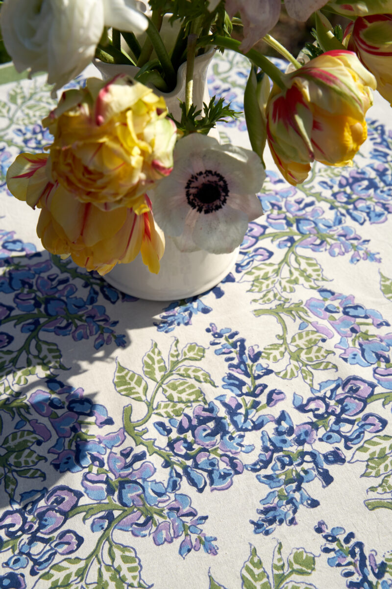 Blue Wisteria Table Runner - Image 2