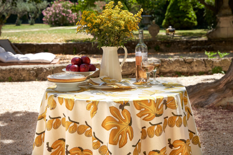 Citrine Fig Tablecloth - Image 3