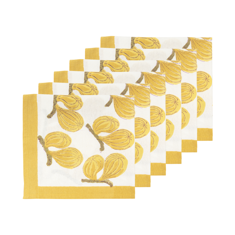 Citrine Figs Napkin - Image 5