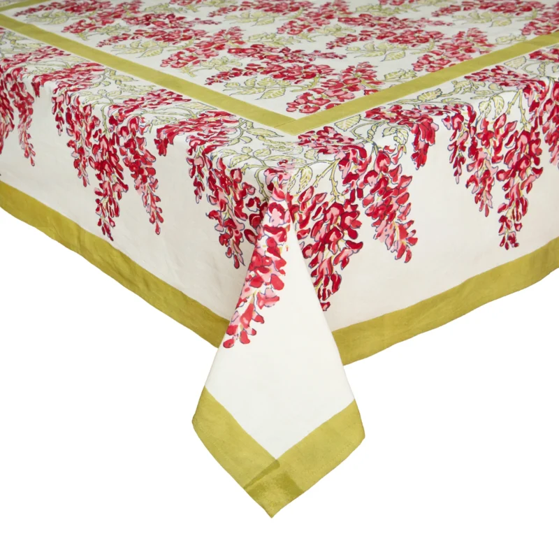 Pink Wisteria Tablecloth - Image 4