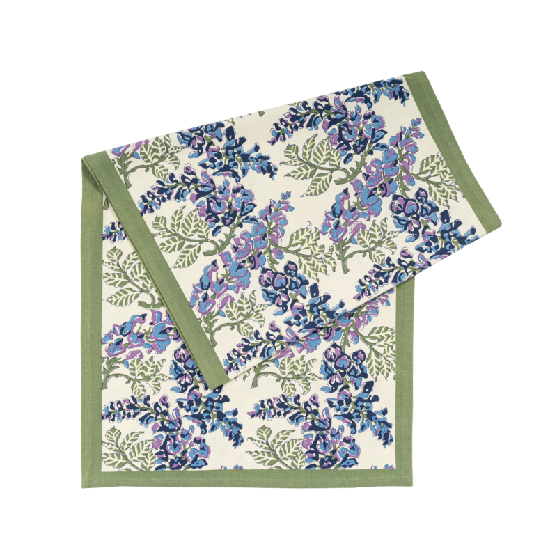Blue Wisteria Table Runner - Image 5