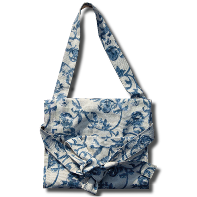 Tablier Grenadier blanc bleu