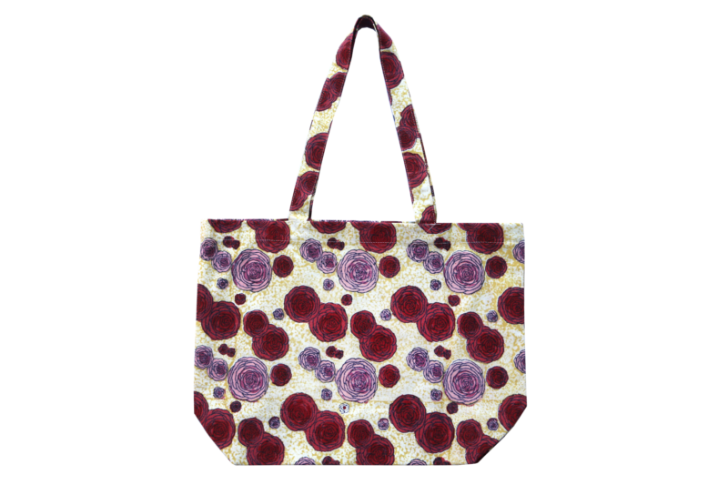 Sac Renoncule vert rouge